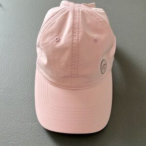 Callaway Women’s Golf Hightail/Ponytail Hat Cap Pink w/ Gray Logo Adjustable